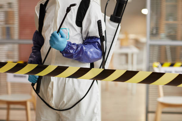 Professional Biohazard technician working in Upland, PA